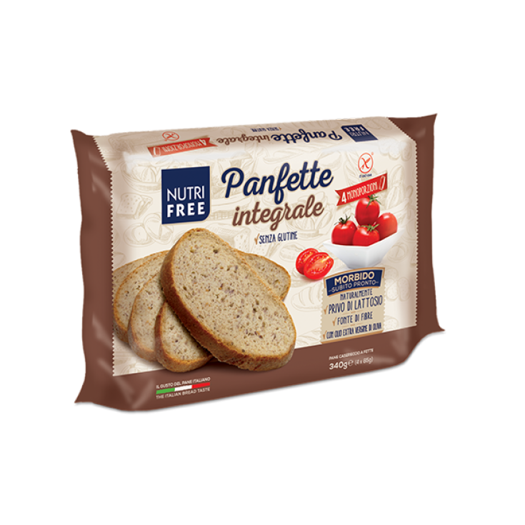 NutriFree Panfette Blé Entier Sans Gluten 340g (85gX4)