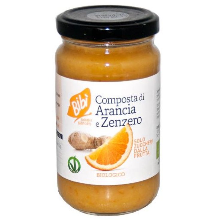 Bibì Compote Orange et Gingembre Bio 210g