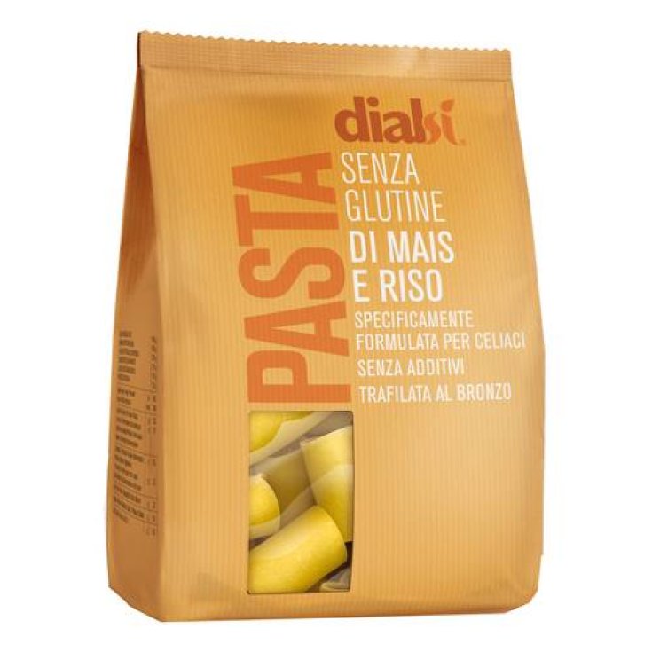 Dialsi Pâtes De Maïs Et De Riz Sans Gluten Format Paccheri 250g