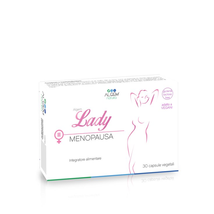 Algem Natura Lady Ménopause Complément Alimentaire 30 Gélules