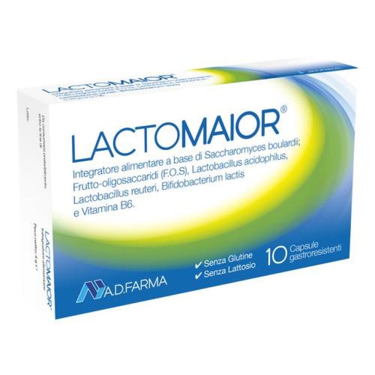 Ad Farma Farmaceutici Lactomaior Complément Alimentaire 10 Gélules