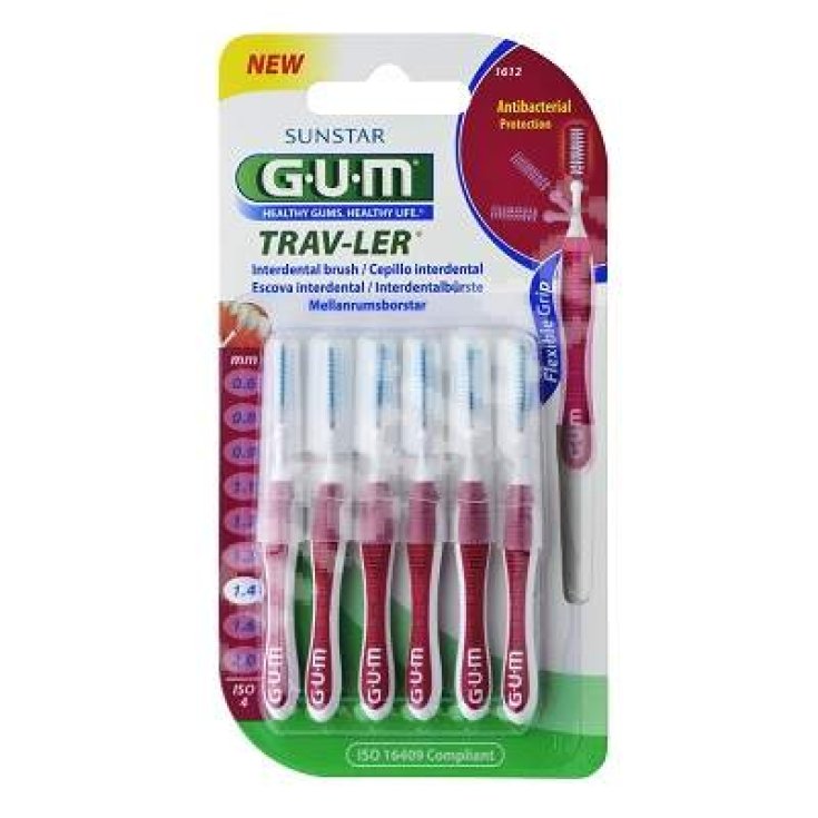 Gum® Brosse dentaire Proxabrush Trip Parts