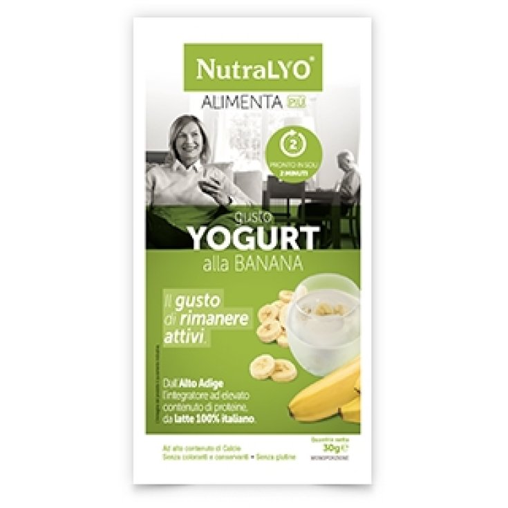 NutraLYO® Feeds More Banana Protein Yaourt Complément Alimentaire 30g