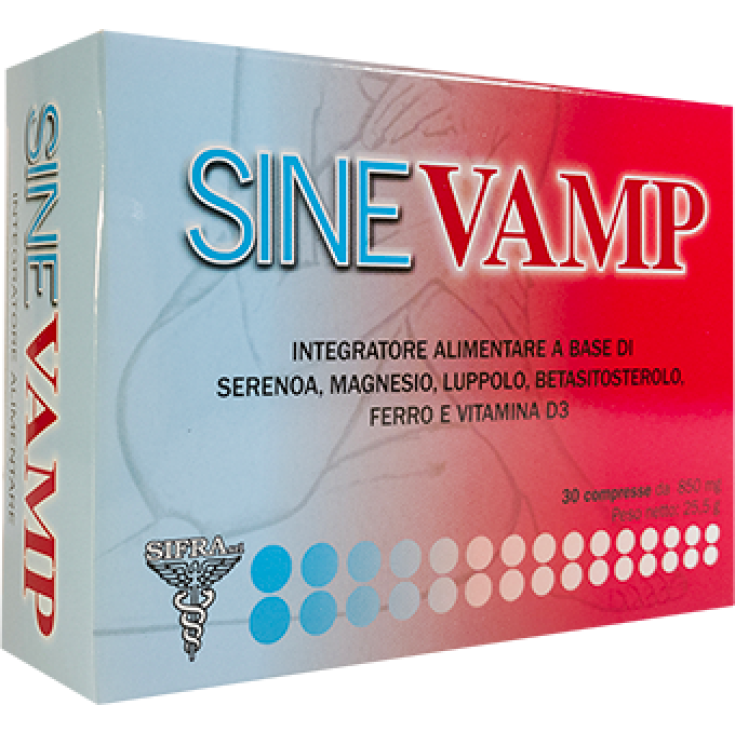 Sifra Sinevamp Complément Alimentaire 30 Comprimés 850mg