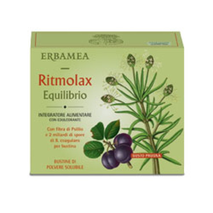 Erbamea Ritmolax Complément Alimentaire Equilibre 20 Sachets