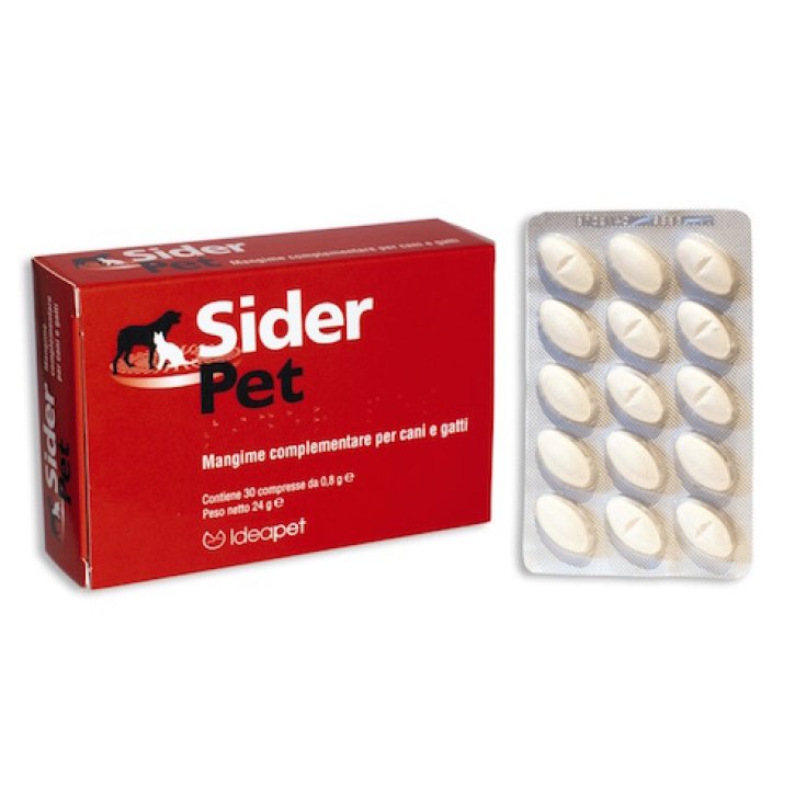 Sider Pet Food Complément Usage Vétérinaire 30 Comprimés 24g
