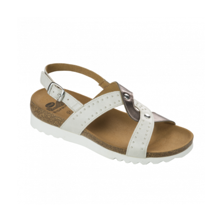 Dr. Scholl's Sandal Selah Synt L + sl W Off White / Bronze Taille 39 1 Paire