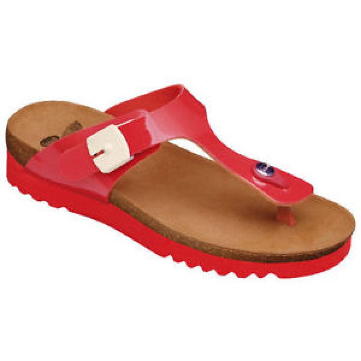 Scholl Boa Vista Sandale Femme Couleur Rouge Taille 38