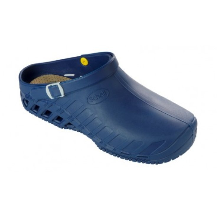 Scholl Clog Evo avec Memory Cushion Technology Unisexe Couleur Bleu Taille 37-38