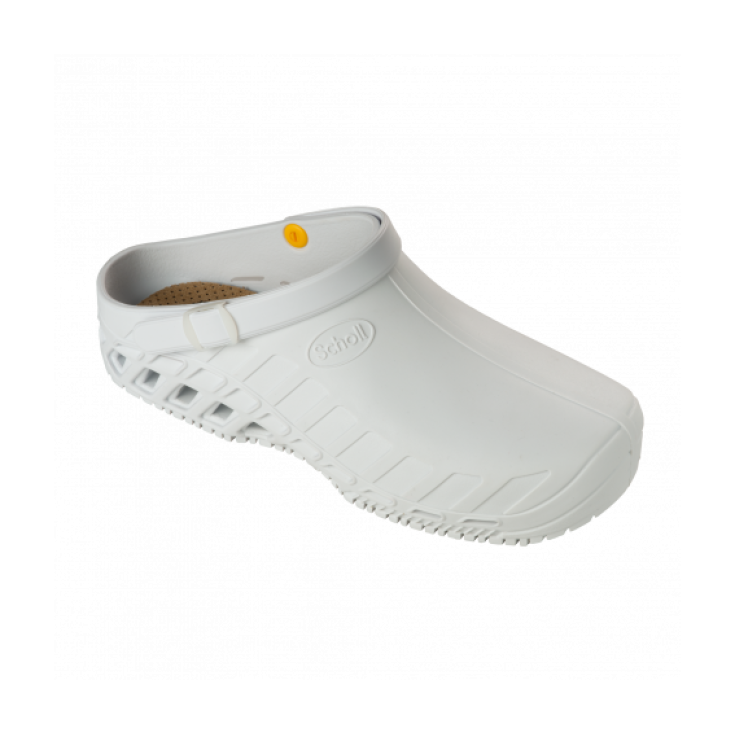 Scholl Clog Evo avec Memory Cushion Technology Unisexe Couleur Blanc Taille 38-39