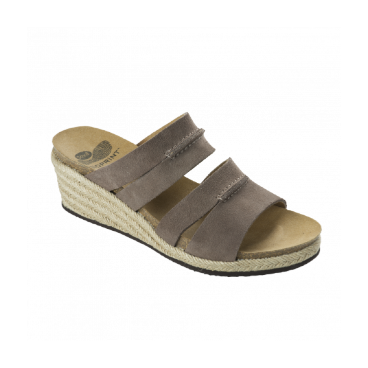 Scholl Filia Sandale Femme Bioprint Semelle Intérieure Couleur Taupe Taille 37