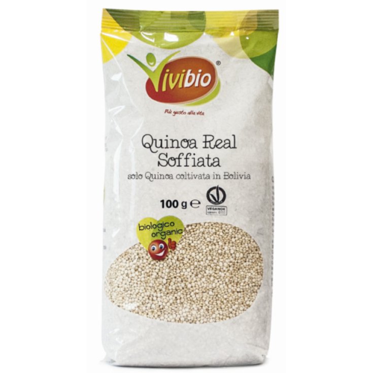 ViviBio Quinoa Véritable Produit Biologique Soufflé 100g
