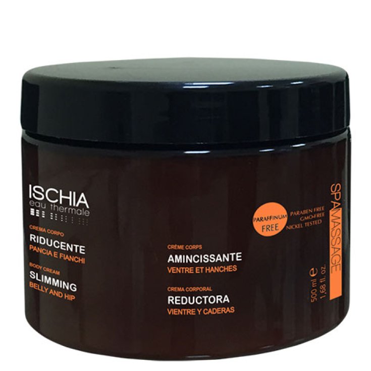 Ischia Spa Crème Réductrice Hanches - Abdomen 500ml