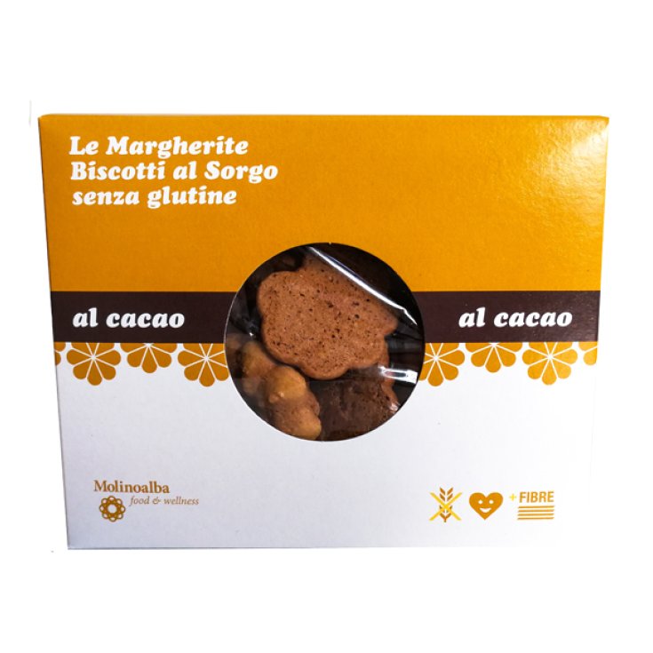 Molino Alba Le Margherite Biscuits Sans Gluten Au Cacao 125g