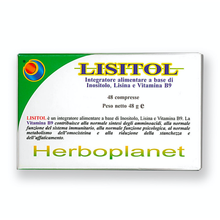 Herboplanet Lisitol Complément Alimentaire 48 Comprimés