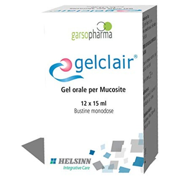 Garsopharma Gelclair Gel Oral 12 Sachets x 15 ml