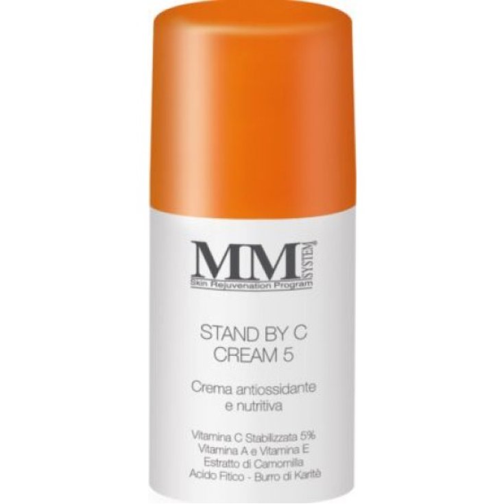 MM System Stand By Cream C 5% Crème Antioxydante et Nourrissante 30 ml