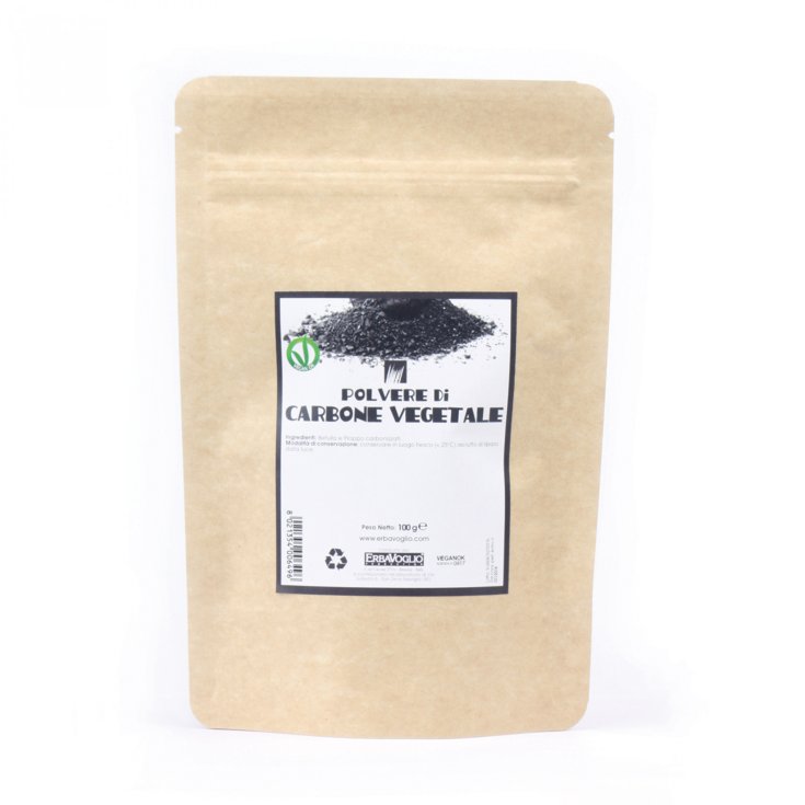 Poudre de charbon Erbavoglio 100g