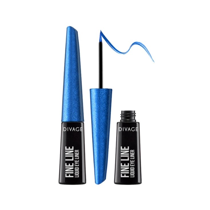 Divage Fine Line Eyeliner Liquide 5403 Bleu Nuit