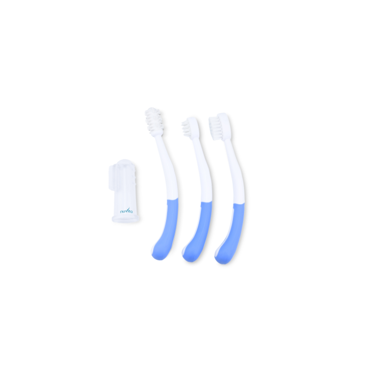 Trousse d'hygiène dentaire Nuvita Blue