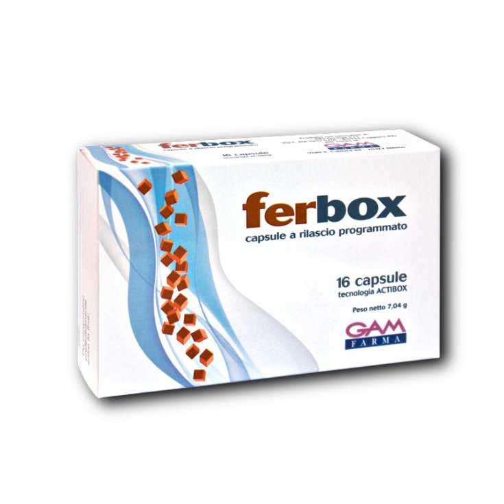 Gam Farma Ferbox Complément Alimentaire 16 Gélules