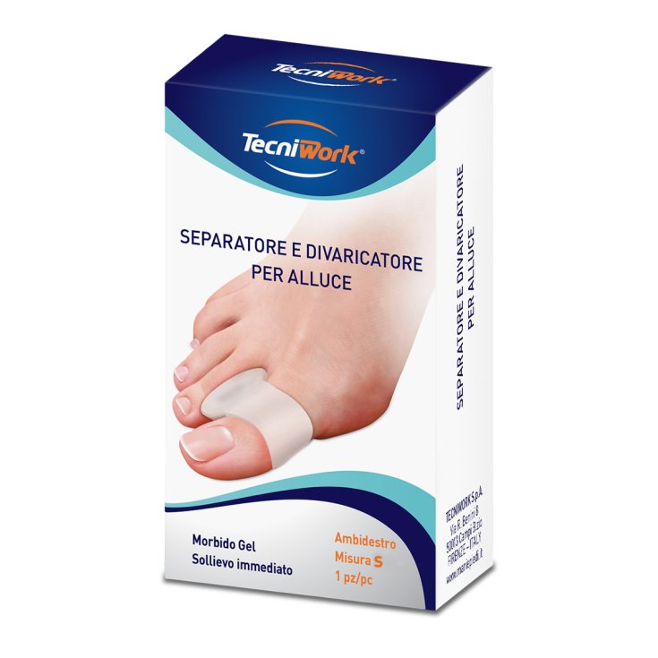 Tecniwork Séparateur Et Ecarteur Hallux Taille S 1 Pièce