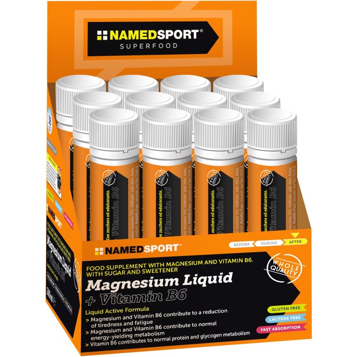 Named Sport Magnésium Liquide + Vitamine B6 25 ml