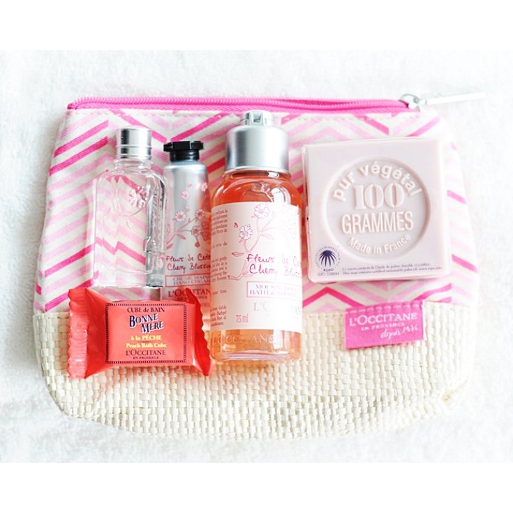 L'Occitane Cherry Blossom avec trousse