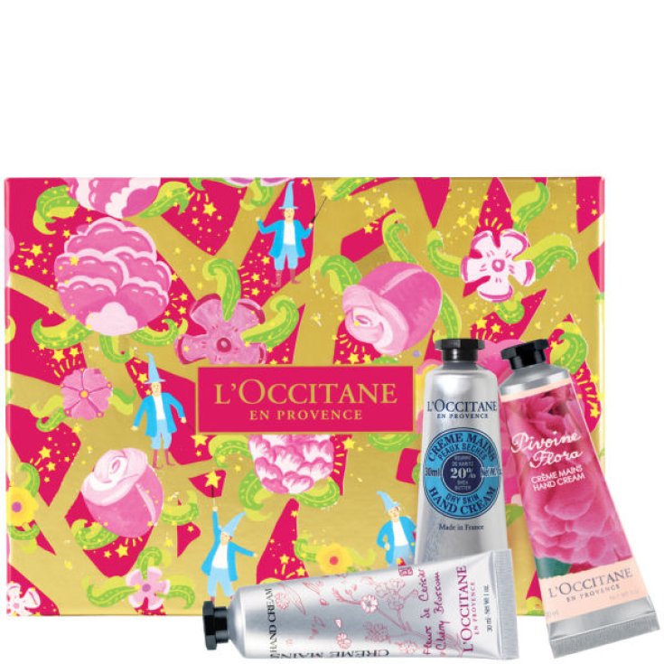 L'Occitane Trio Crème Mains Coffret 3 Pièces 2017