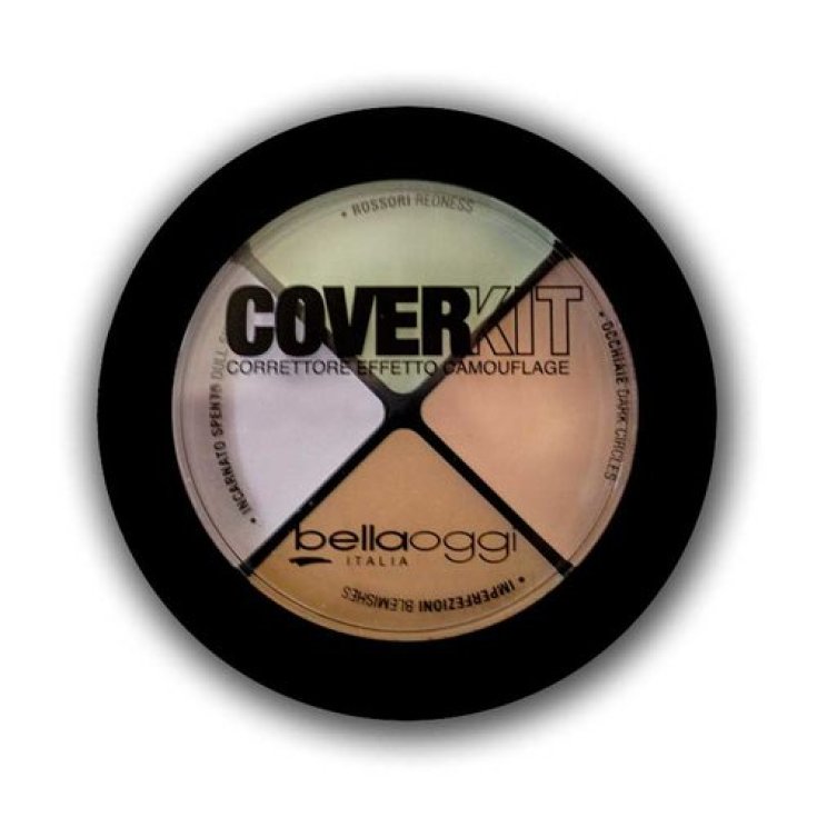 Bellaoggi Cover Kit Camouflage Effect Concealer Pour Medium / Dark Skin Color 002