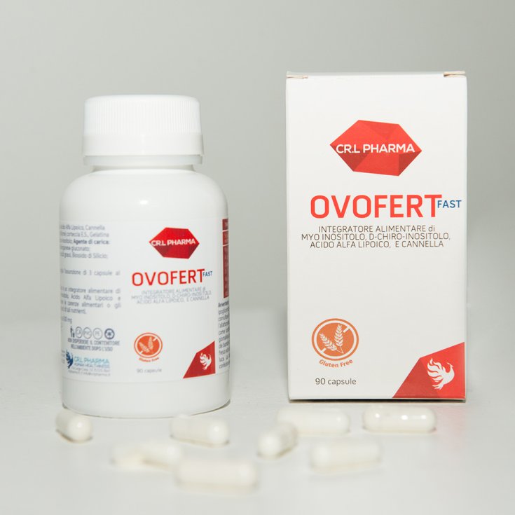 Cr.L Pharma Ovofert Fast Food Supplément 90 Gélules