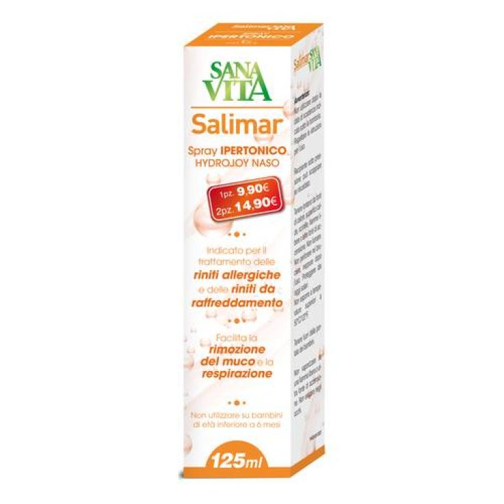 Sanavita Salimar Solution Hypertonique 125 ml