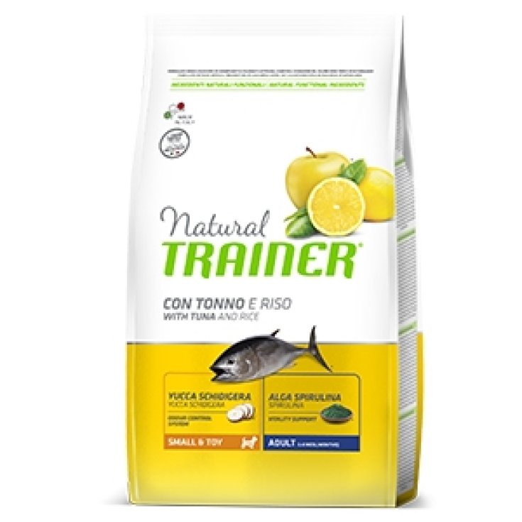 Natural Trainer Small & Toy Adult Nourriture Pour Chiens Adultes Au Thon Et Riz 2kg