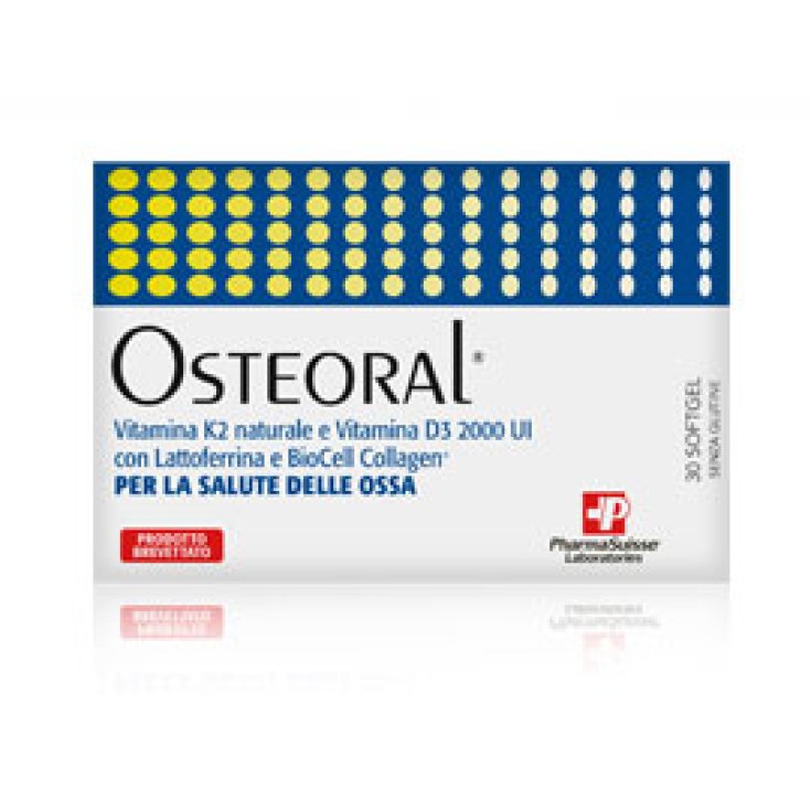 Laboratoires Pharmasuisse Osteoral 30 Capsules Molles