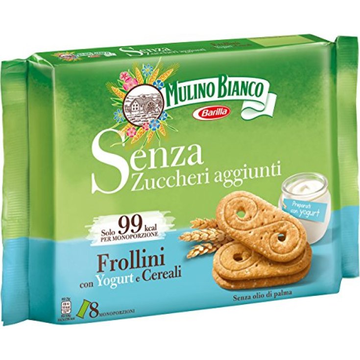 Mulino Bianco Biscuits Sablés au Yaourt et aux Céréales 200g