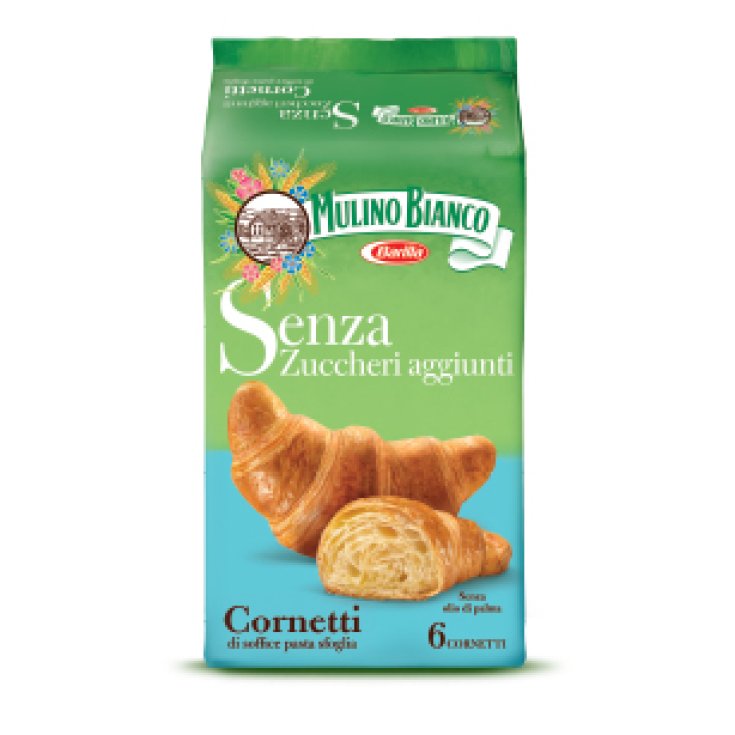 Barilla Mulino Bianco Croissants sans sucre ajouté 6 pièces