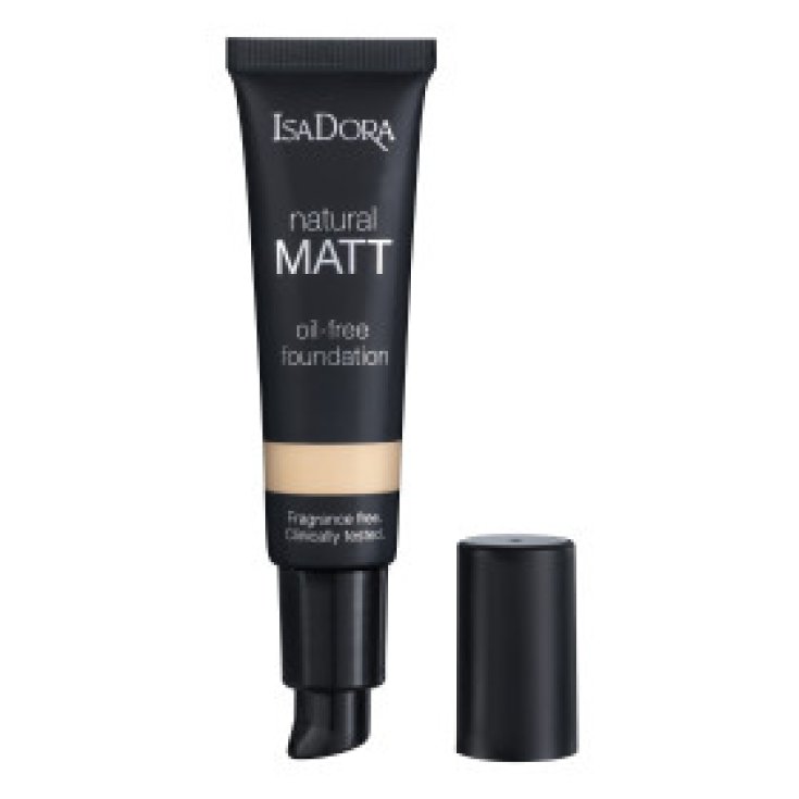 Isadora Natural Matt Oil Free Foundation 10 Matt Porcelaine