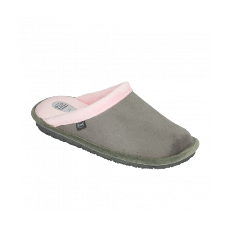 Scholl New Brienne Microfibre Femme Gris Rose 36