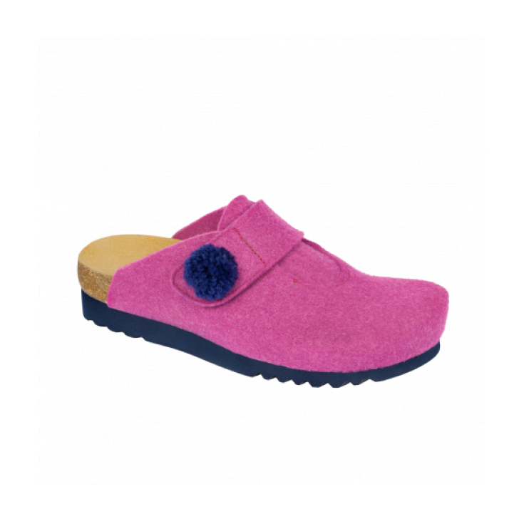 Scholl Elvy Feutre Femme Fuchsia Bleu Marine 36