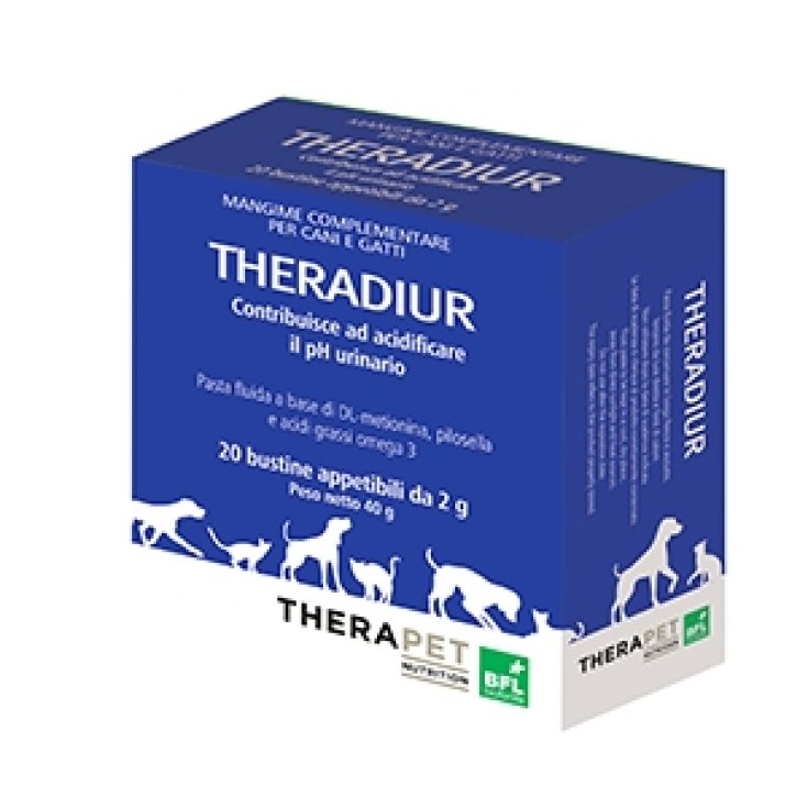 Bioforlife Therapet Nutrition TheraDiur Complément Alimentaire Pour Animaux 20 Sachets De 2g