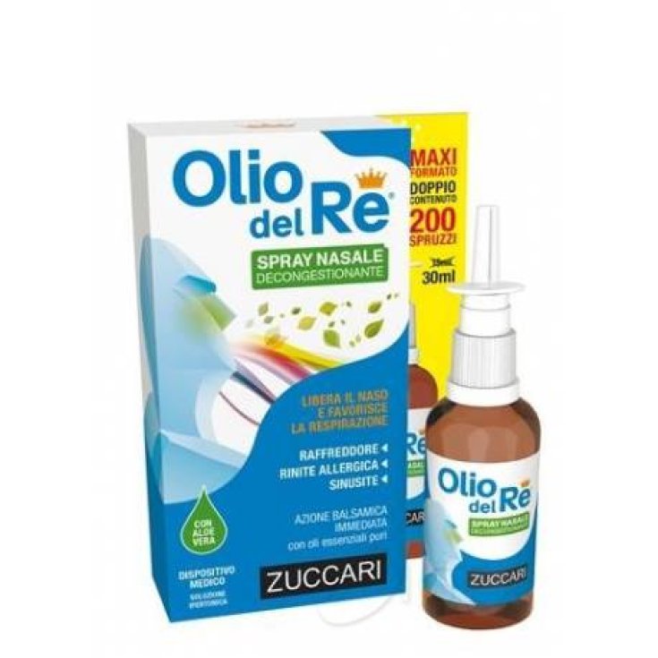 Zuccari Olio Del Re Spray Nasal Décongestionnant 30 ml