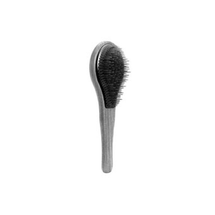 Michel Mercier Brosse En Bois Pour Sèche-Cheveux Couleur Grise