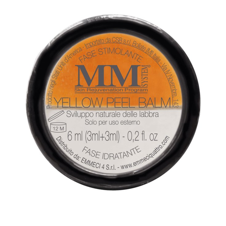 MM System Yellow Peel Baume Soin Lèvres 6 ml