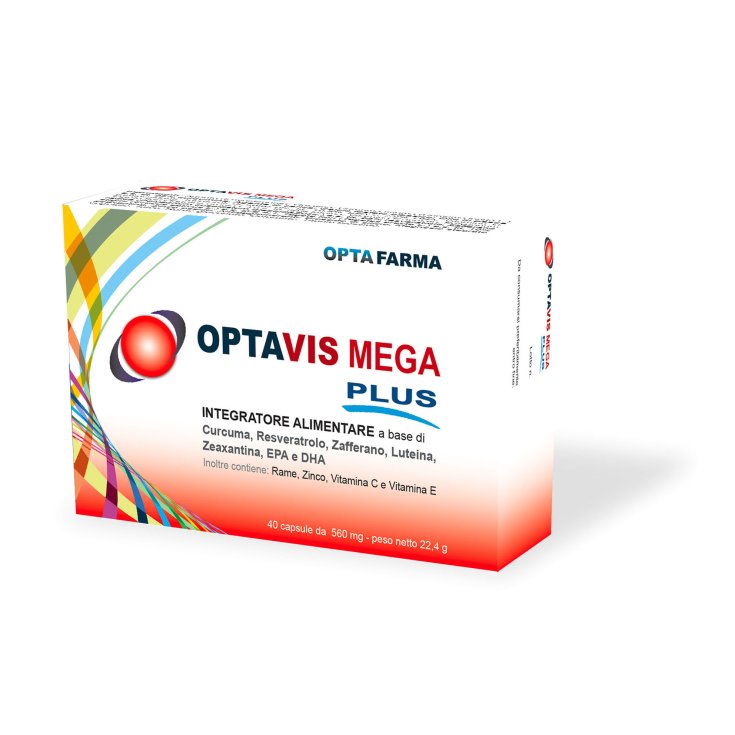 OptaFarma Optavis Mega Plus Complément Alimentaire 40 Comprimés