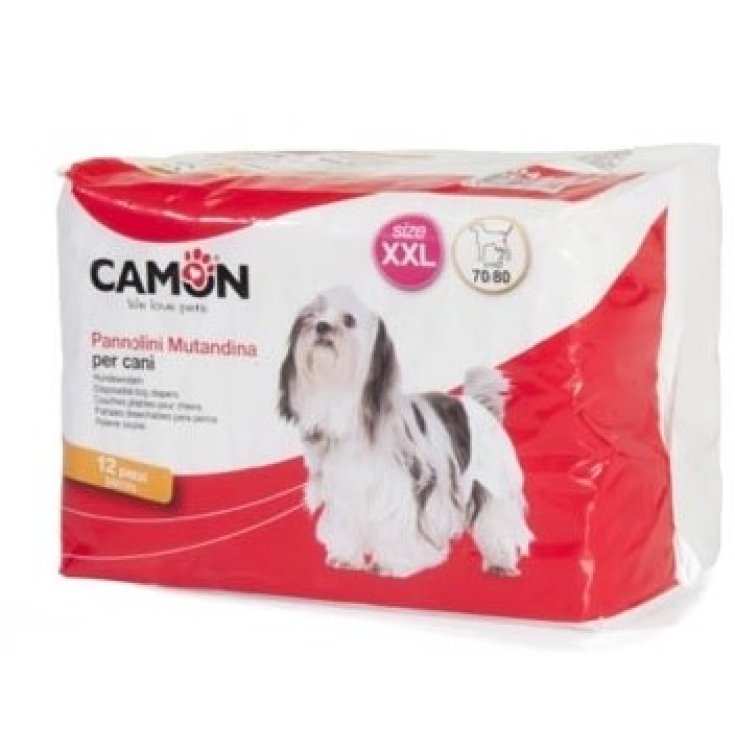 Camon Couches Culottes Pour Chiens Xxl Tg5 12 Pièces