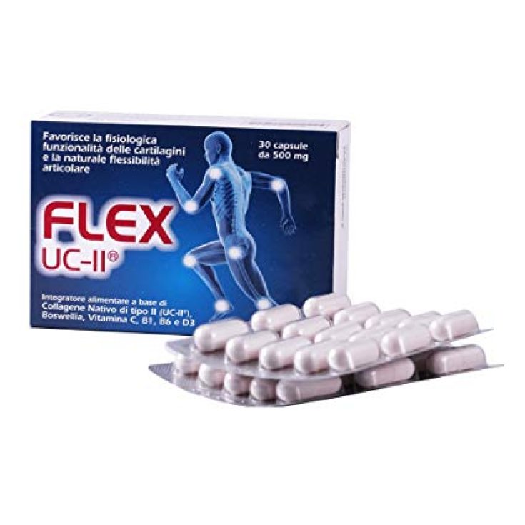 Flex UC II Complément Alimentaire 30 Gélules de 500mg