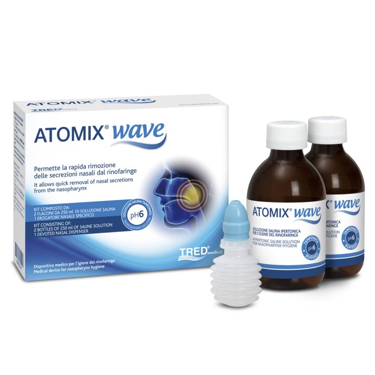 Kit d'hygiène des voies respiratoires supérieures Tred Atomix Wave
