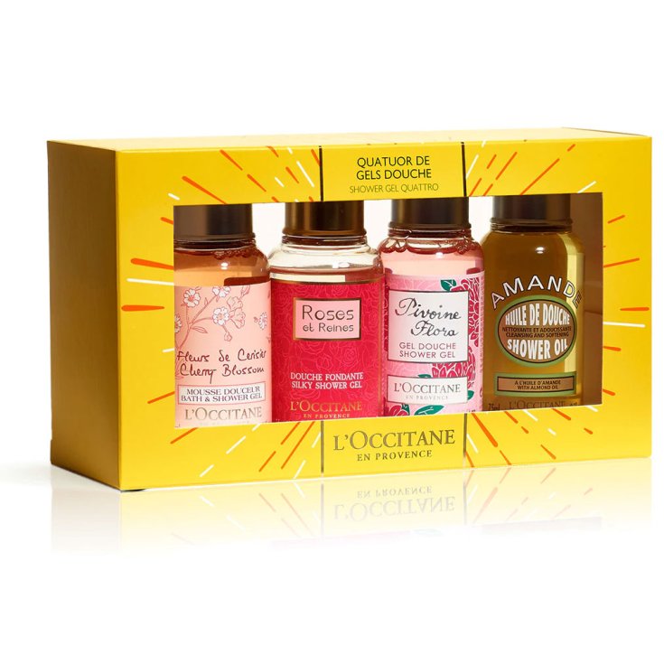 Loccitane Gel Douche Coffret 4 Pièces 2018