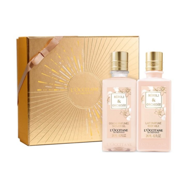 L'Occitane Coffret Gel Douche Néroli & Orchidées 250ml Coffret 2 Pièces 2018