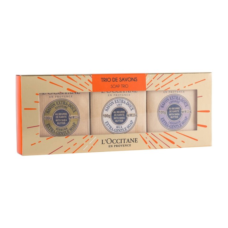 Loccitane Savon Extra Doux Coffret 3 Pièces 2018